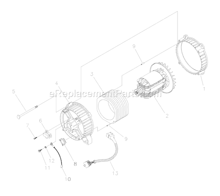 Page A Diagram and Parts List for 1924-0  Briggs and Stratton Generator